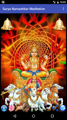 OM SURYA NAMASKAR MEDITATION Screen 2