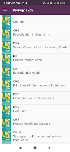 NCERT biology class 12-OFFLINE Screen 3