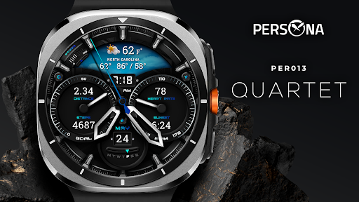 Android application Hybrit WatchFace PER013Quartet screenshort