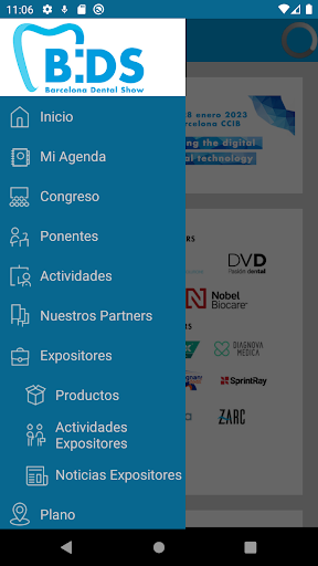 Android application Barcelona Dental Show screenshort
