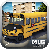 School Bus Car Simulator 3D icon