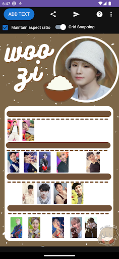 MyKPopWishList Screen 2
