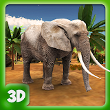 Angry Elephant- 3D Jungle icon