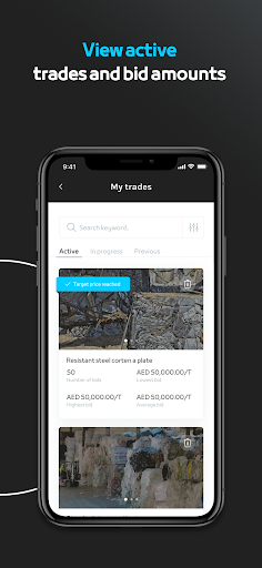 Android application re.life market screenshort