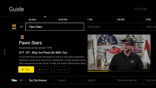 Screenshot of DotteTV