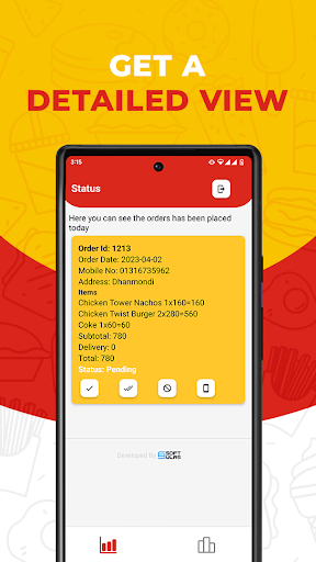 Android application Dighir Chap Dash screenshort
