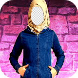 Hijab Jeans Style Photo Frames icon