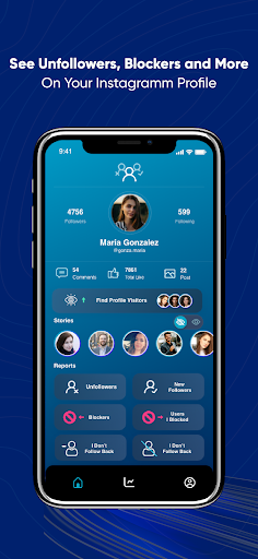 Followers+ Reports for Insta Screen 2