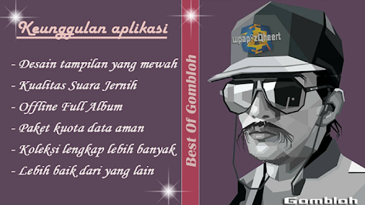 Android application Gombloh Lagu Kenangan MP3 screenshort