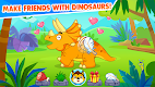 screenshot of Dinosaur games for toddlers