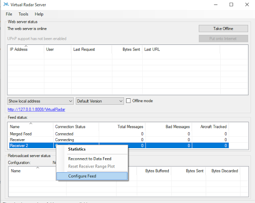 ADSB Decoder & Streamer (beta) Screenshot 2 - AppWisp.com