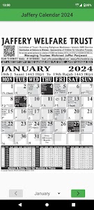 Jaffery Calendar 2024 Unknown