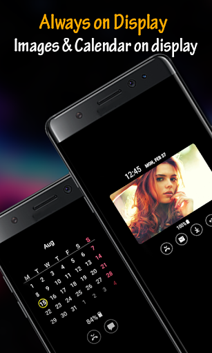 Amoled Clock Always on display