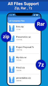 Zip File Reader-Unarchive tool