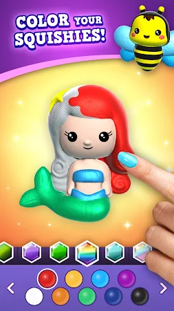 Game screenshot Squishy Magic: 3D Toy Coloring apk download