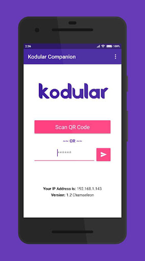 Android application Kodular Companion screenshort