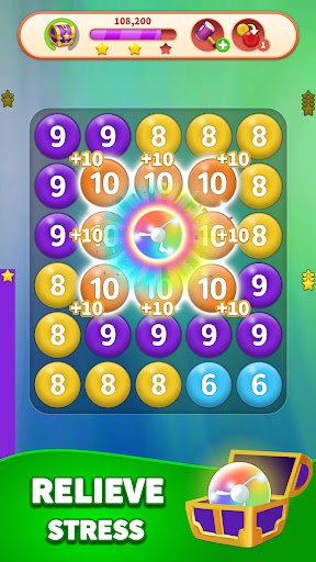 Connect Number - Bubble Game Screen 3