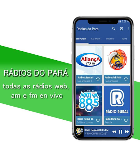 Radios do Para Screen 3