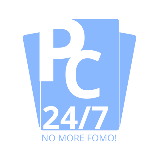 PCLive247 logo