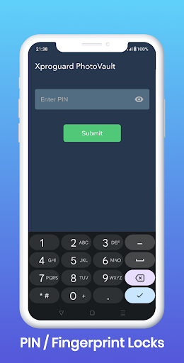 Android application Xproguard Photo Vault screenshort