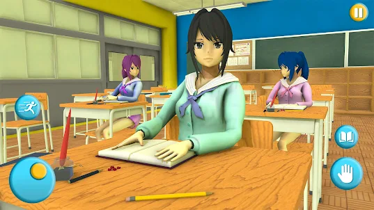 Anime Girl High School Game 3D