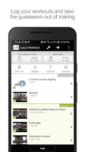 AM360 Fitness Screen 2