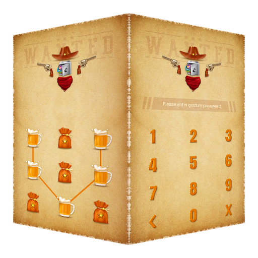 AppLock Theme Cowboy logo