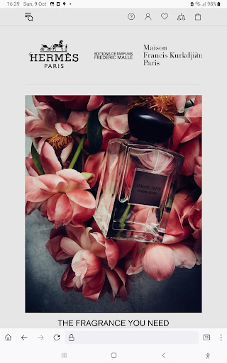 The Perfumes Shop Screen 2