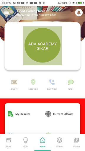Ada Academy Screen 2