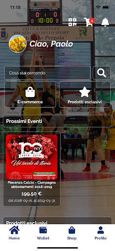 Android application Spendi e vinci screenshort