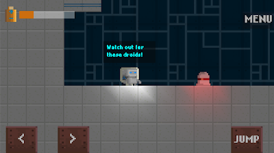 Super Retro Bot platform game poster 7