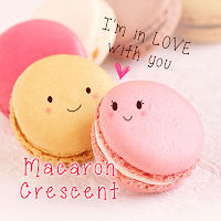 Обои и иконки Macaron Crescent