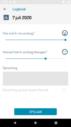 Reuma App Screen 3