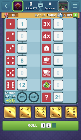 Game screenshot Dice-n-Roll online Yatzy hack