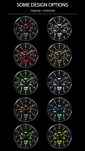 WFP 225 Hybrid watch face screenshot 4