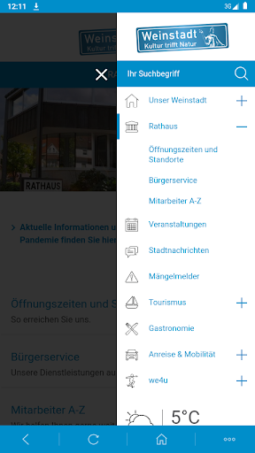 Weinstadt Screen 2