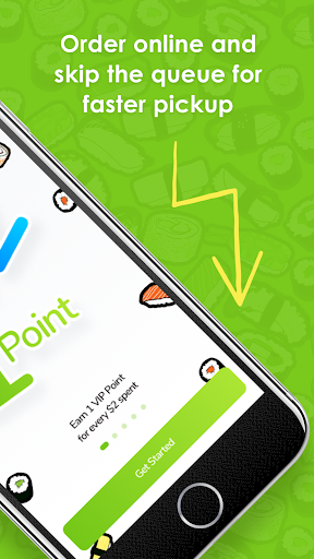 Sushi Train Tap & Pickup Screen 2
