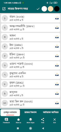 Android application সাইন্স ফিকশন সমগ্র screenshort