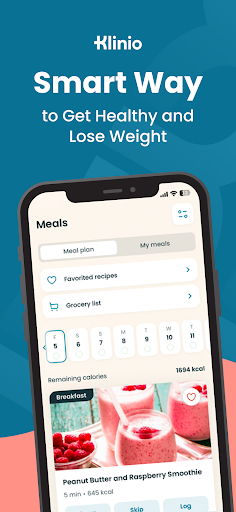 Screenshot of Klinio: Health & Weight loss