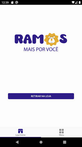 Android application Supermercado Ramos screenshort