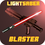 Lightsaber vs Blaster Wars (realistic animated) icon