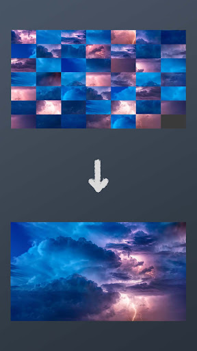 Android application Puzzle fifteen screenshort