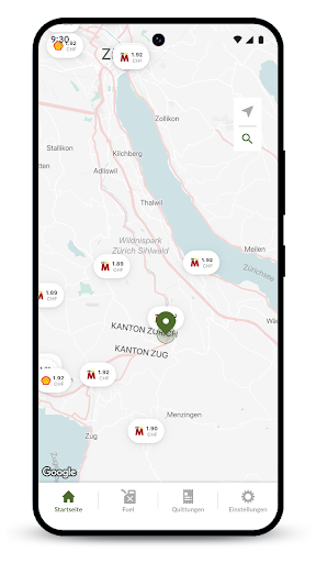 Android application Migrolcard screenshort