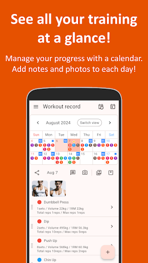 KINNIK: Workout Tracker Screenshot 1 - AppWisp.com