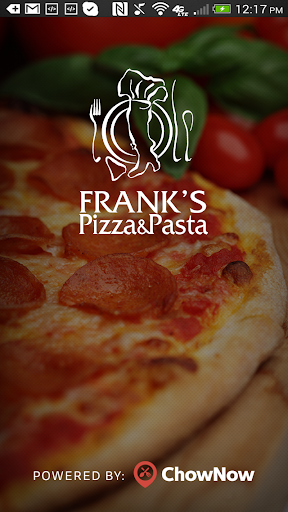 Android application Frank's Pizza and Pasta screenshort