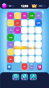 Screenshot 10 Merge Block: 2048 Shooter Game android
