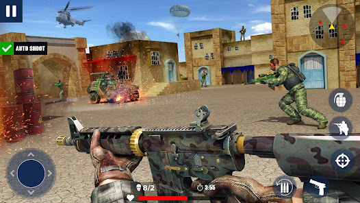 Combat Gun Shooting Games apklade screenshots 2