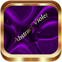 Abstract Violet Go Launcher th