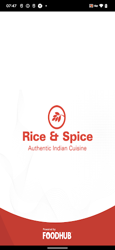 Android application Rice And Spice screenshort