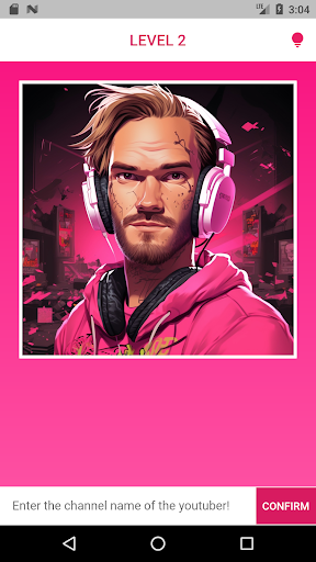 Youtuber Quiz Game Screen 2